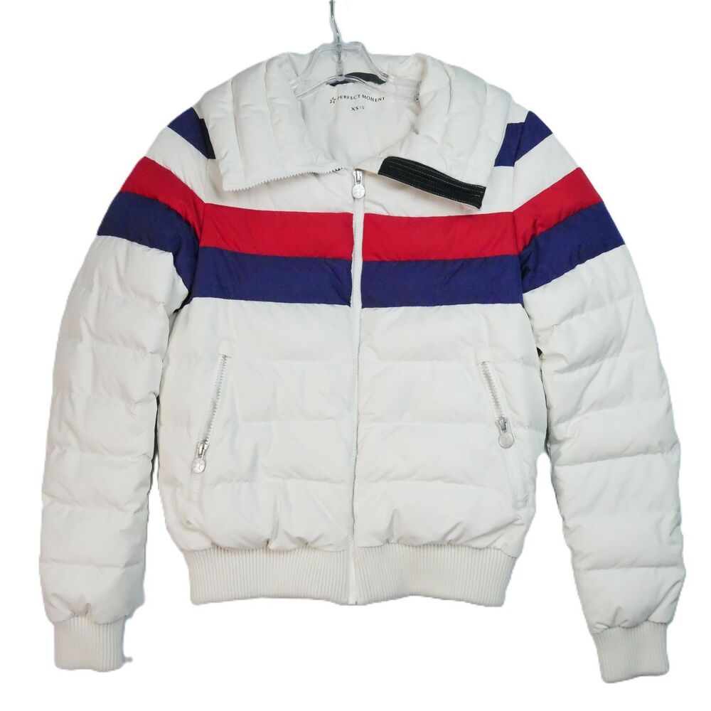 Perfect Moment Womens Size XS Goose Down Full Zip Ski Snow Puffer Jacket